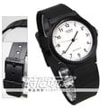 MQ-24-7B 卡西歐 CASIO 指針錶 白面 數字時刻 黑色橡膠錶帶 35mm 男錶 女錶 MQ-24-7BL 時間玩家