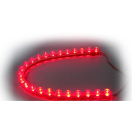 【 大林電子 】 LED 軟條顆燈 (紅) 12V 聖誕節 燈飾 超有氣氛