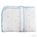 (081)舒適牌 SCHICK 冬季純棉抱毯包巾 (藍/粉)/【破盤↘65折】
