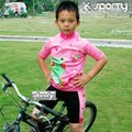 【sporty】SPORTY兒童全彩短袖自行車衣.腳踏車.單車.小折.騎行服 P082-C0201