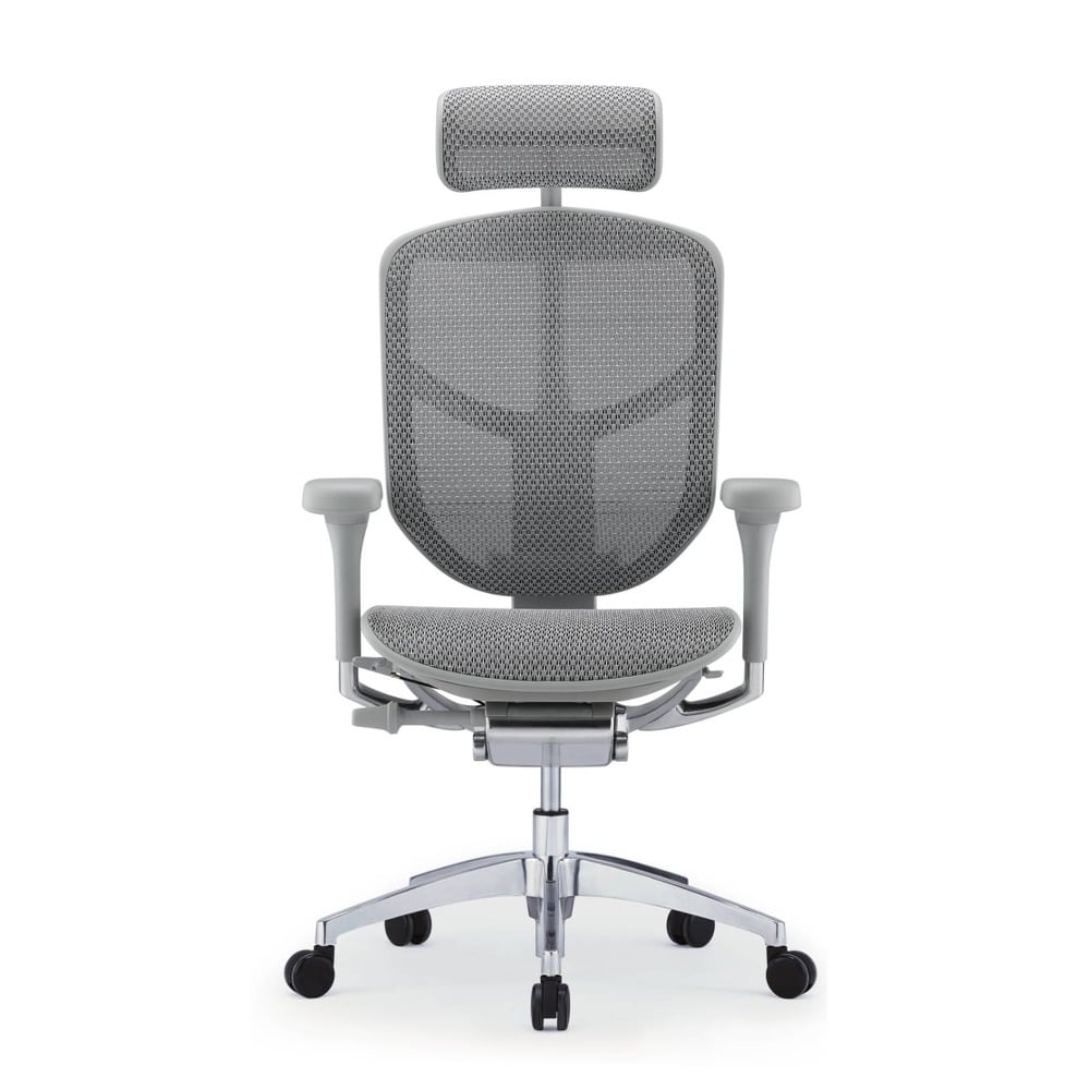 ENJOY單桿 2.0 AG 灰框| 4D手| (會前傾) 全新上市 HAWJOU 豪優 人體工學椅專賣店