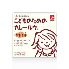 日本 CANYON 兒童MINI咖哩塊75g(一歲以上適用)
