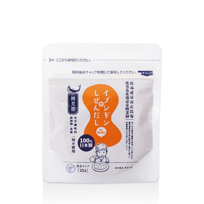 日本 ORIDGE 無食鹽昆布柴魚粉25g