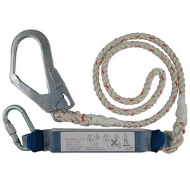 【米勒線上購物】緩衝包繩索組 線徑14mm 尼龍繩 1.5米 大掛鉤+拉力鉤
