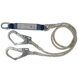 【米勒線上購物】緩衝包繩索組 線徑14mm 尼龍繩 2米 雙大掛鉤+拉力鉤