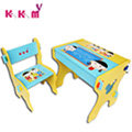 【 kikimmy 】小博士畫版成長學習書桌椅組 天空藍 bk 020 b