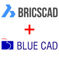 BricsCAD V24 Pro 中文版(永久授權,含一年內免費升級) + BLUE CAD 建築設計軟體 | 加贈建築/室內設計動態圖塊