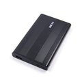 硬碟外接盒2.5吋 SATA介面高速USB 2.0鋁合金外置硬碟盒 黑色