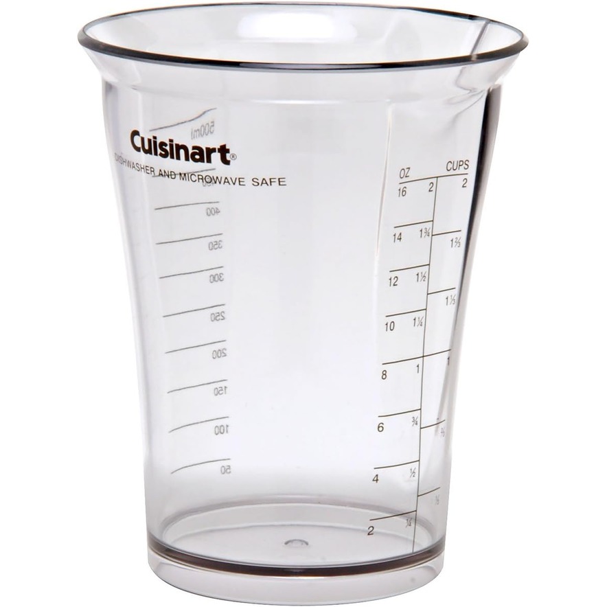 [現貨1組出清dd] Cuisinart CSB-77MC 500ml 量杯 適 手持式攪拌棒 Measuring Cup_CB0