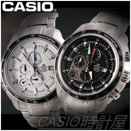 Casio 時計屋edifice系列ef 545d 1a 錶盤仿賽車儀表板專業賽車錶鬧鈴碼表功能保固附發票 Pchome商店街 台灣no 1 網路開店平台