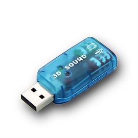 SOUND USB 3D 音效卡 隨插即用 5.1聲道 PD558/PD552