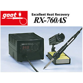 【米勒線上購物】日本 GOOT RX-760AS 無鉛焊錫對應、溫度可調電烙鐵