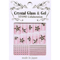 日本製 ~『 Crystal Glass &amp; Gel -STONE 』PSS-9 / 水晶 指甲貼紙 /造型貼紙/手機造型貼紙