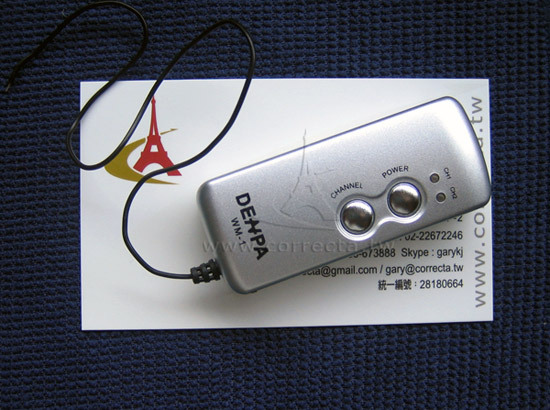 Denpa錄音筆專用無線麥克風wm 1 X 3 Vt 50 Vt 32f Mp 38等適用 透過fm收音機頻道即可 Pchome 商店街