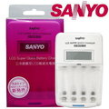 【電子超商】Sanyo三洋 旗艦型LCD極速充/放電器 SYNC-LS01