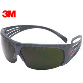【米勒線上購物】 美國 3M 電焊用 安全眼鏡 耐衝擊 抗UV 抗刮 輕量27g 綠色5號最深 三種可選