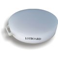 LOTBOARD大師傅-NSF認證營業用白色圓形砧板附手把(一體實心)45*9 cm(R-315H)