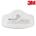 3M P2級活性碳濾棉 3744 過濾電銲煙燻粉塵 需搭配3M 3700固定盒及3200防毒面具 防毒口罩