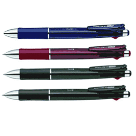 日本zebraB4SA3 五合一多功能油性原子筆(四色原子筆0.5+自動鉛筆
