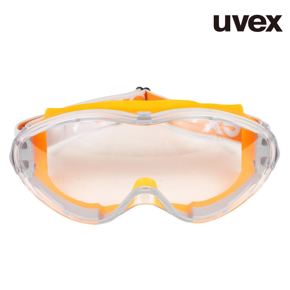UVEX 護目鏡 9302 護目鏡 可戴眼鏡 化學防護目鏡 防霧護目鏡 安全護目鏡 抗uv護目鏡 矽膠眼鏡 1副