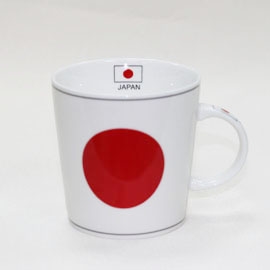 世界國旗馬克杯-日本 Japan