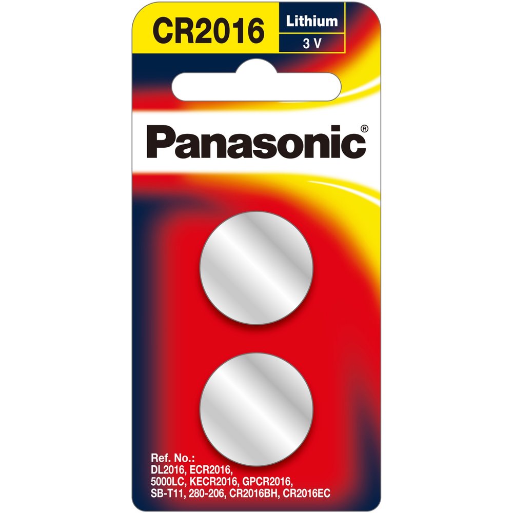 Panasonic鋰鈕電池CR2016 (2入)