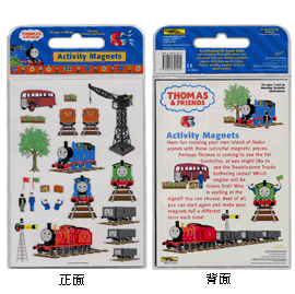 [原裝進口] 湯瑪士小火車遊戲磁貼Thomas &amp; Friends Activity Magnets