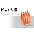 [地瓜球@] Enzotech MOS-C10 高效能 散熱片 (10顆裝) 高密度 鍛造銅