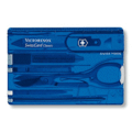 VICTORINOX 維式透明名片型10用瑞士刀 (透藍色)* 0.7122.T2