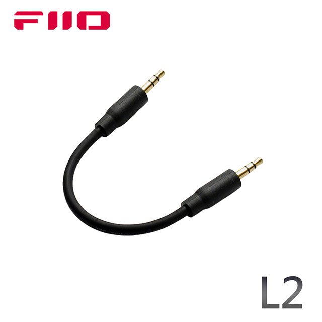 WalkBox代理【FiiO L2立體聲傳輸線】採用日本Oyaide傳輸線　適用於MP3/筆記型電腦/耳擴