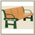 人造木家具 公園椅(DP-3001) 公園長條椅 人造木製長椅 塑木長椅 塑木公園椅 塑膠仿木椅 塑料木公園椅