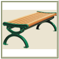 人造木家具 公園椅(DP-1002) 公園長條椅 人造木製長椅 塑木平躺椅 塑木公園椅 塑膠仿木椅 塑料木公園椅