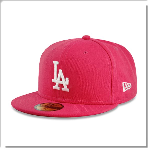 ANGEL NEW ERA】NEW ERA MLB LA 洛杉磯 道奇 桃紅色 全封帽 潮流 嘻哈 大谷翔平 山本由伸