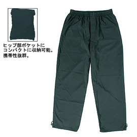 ◎百有釣具◎GAMAKATSU ~可收納釣魚褲~GM-3079 (黑色)L/LL