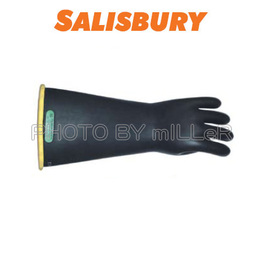 【米勒線上購物】美國原裝進口 SALISBURY 30KV 高壓絕緣橡皮手套 黃標