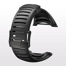 SUUNTO CORE New All Black 全新 強軔型專用橡膠錶帶/ 橡膠材質 / 軍用限量款