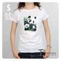 【GILDAN】進口T恤100%純美國棉Tee可愛黑白熊貓