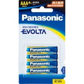 Panasonic 國際牌 EVOLTA 4號 鹼性電池(1卡4入)
