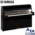 【全方位樂器】YAMAHA JU109PE JU109 PE 山葉 鋼琴(光澤黑)