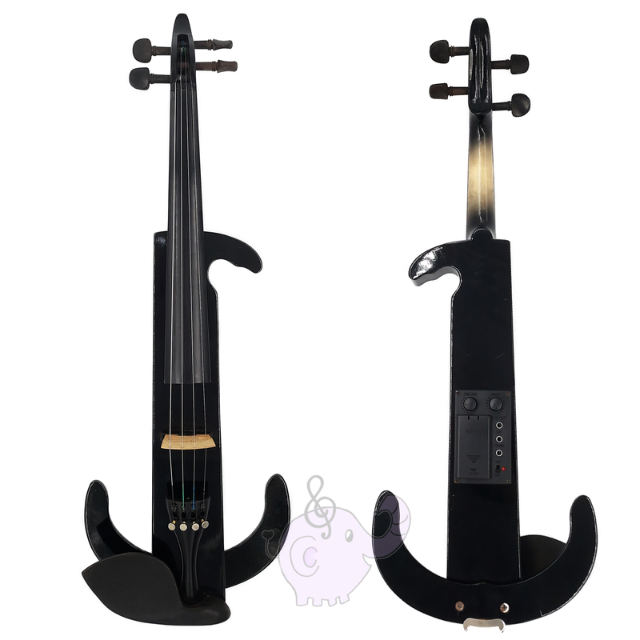 Elegant EV-OBK 電小提琴-黑色-簡配《Music312樂器館》