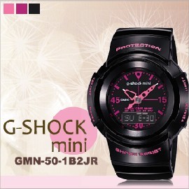 必BUY款】日限g-shock mini雙顯gmn-50-1b2jr/聖誕禮物黑桃- PChome 商店街