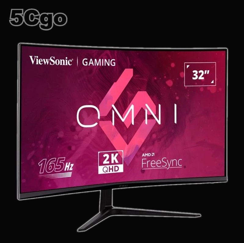 5Cgo【智能】ViewSonic優派 VX3218C-2K 31.5吋曲面電競螢幕支援HDMI 內建喇叭 3年保 含稅
