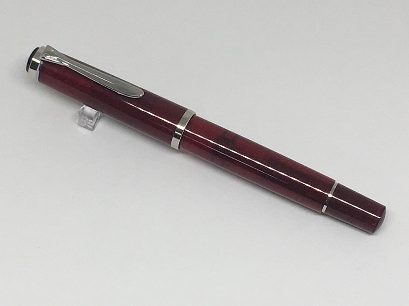 2019限定德國百利金Pelikan CLASSIC M205 STAR RUBY 星彩紅寶石活塞上