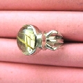 # 56 13 mm 寬版鈦晶純銀戒指