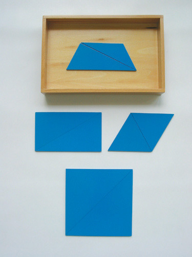 蒙特梭利教具：構成三角形（全套五盒）207100 - PChome 商店街
