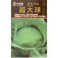 【日本進口蔬菜種子】超大球甘藍，重達4~5公斤，日本最大的高麗菜品種。