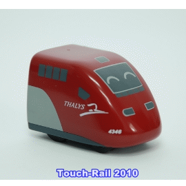 【鐵道新世界購物網】 Q版迴力小火車(荷比法高鐵THALYS)-台灣製
