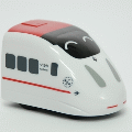 【鐵道新世界購物網】 q 版迴力小火車 日本新幹線 800 型