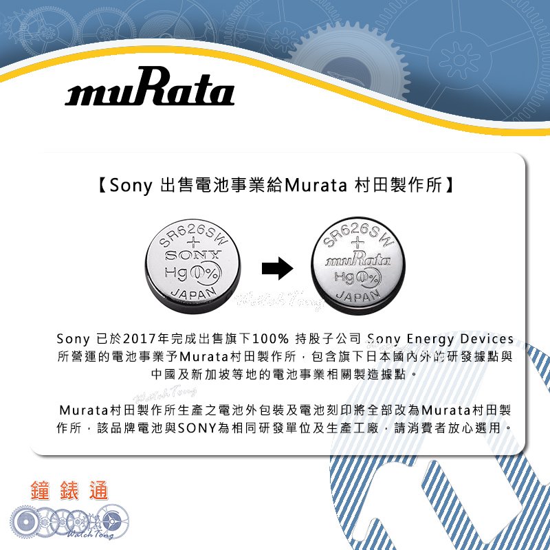 鐘錶通】muRata(原SONY) 321 SR616SW 1.55V / 單顆/ 日本製├鈕扣電池/手錶電池/水銀電池┤ - PChome 商店街