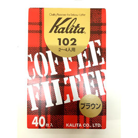 嵐山咖啡豆烘焙專家,Kalita 102無漂白濾紙 40枚X2盒